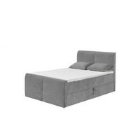 BOXBETT 120x200 inkl. Topper und Bettkasten - Beige/Grau, Holz/Kunststoff (120/200cm) - ed exciting design