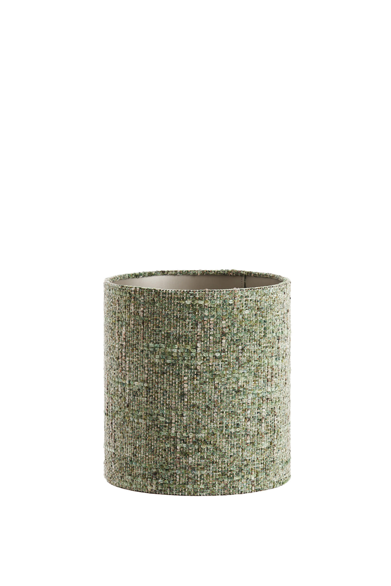 LAMPENSCHIRM Osire Grün 25/25/27 cm - Grün, Textil (25/25/27cm) - Light & Living