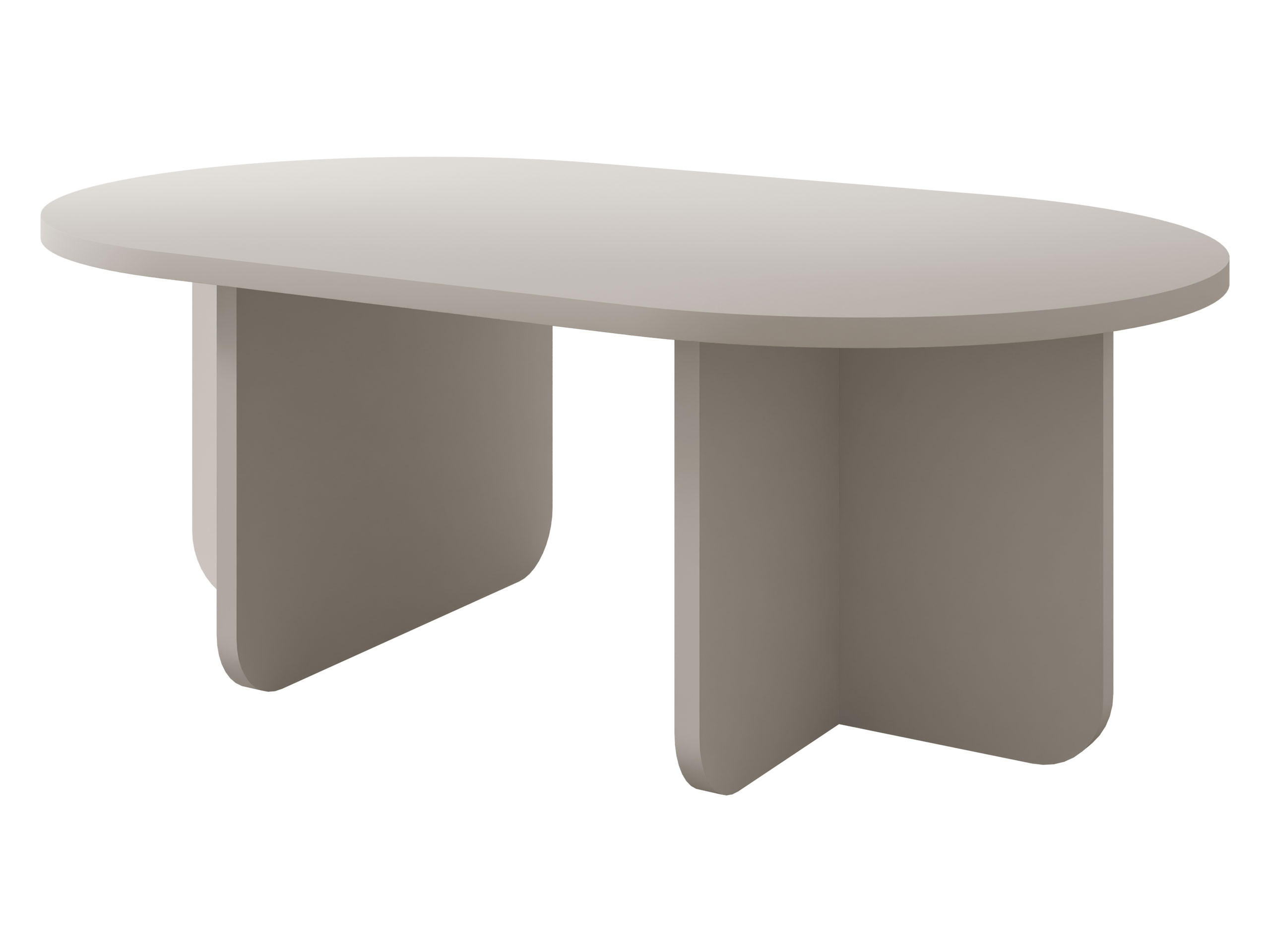 Mirjan24 Couchtisch Sand 110x42x65 cm