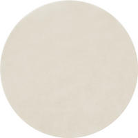 KURZFLORTEPPICH Soft Zone,rutschfeste Unterseite,creme - Creme, Kunststoff (120/120cm) - tectake