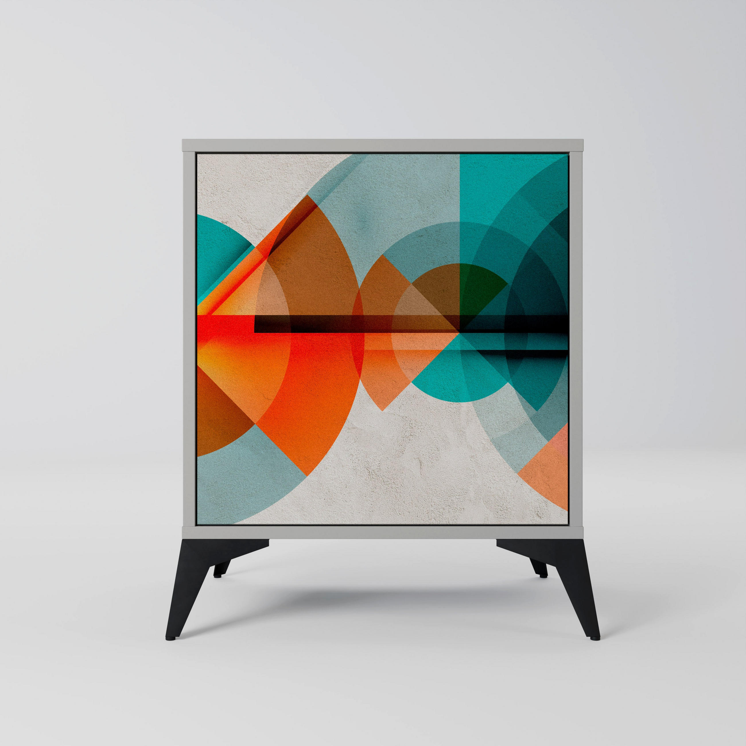 SpaceRebels Sideboard Grau 57.5x70.5x42 cm