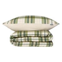 BETTWÄSCHESET Morris - Feinbiber - 2-teilig - 135 x 200 cm - Grün - Grün, Textil (135/200cm) - SCHIESSER