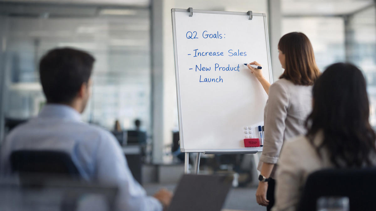 MAGNETISCHES Whiteboard-Flipchart 90x60 cm, Silber - Silberfarben, Metall (100/70/1.2cm) - ALLboards