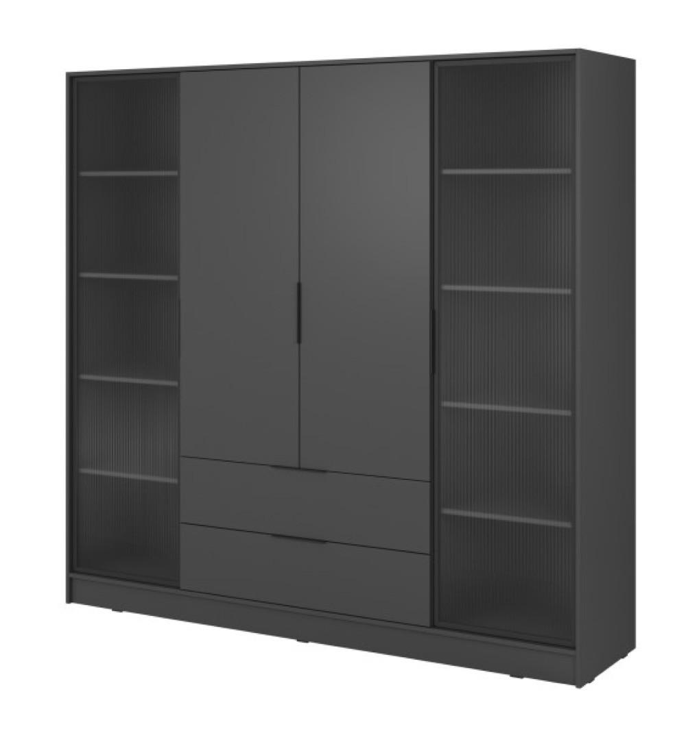 Sepro Meble Schrank Graphit 206x200x51 cm