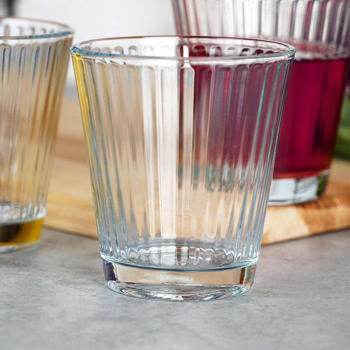 TRINKGLAS-SET klassisch 3er-Pack transparent - Klar, Glas - Excellent Houseware