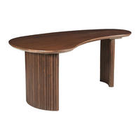 COUCHTTISCH nicht ausziehbar - 120 cmcm x 70 cmcm - Holz, Platte - Naturfarben Dunkel - TAMENIA - Naturfarben, Holz (70/120/45cm) - Vente-Unique