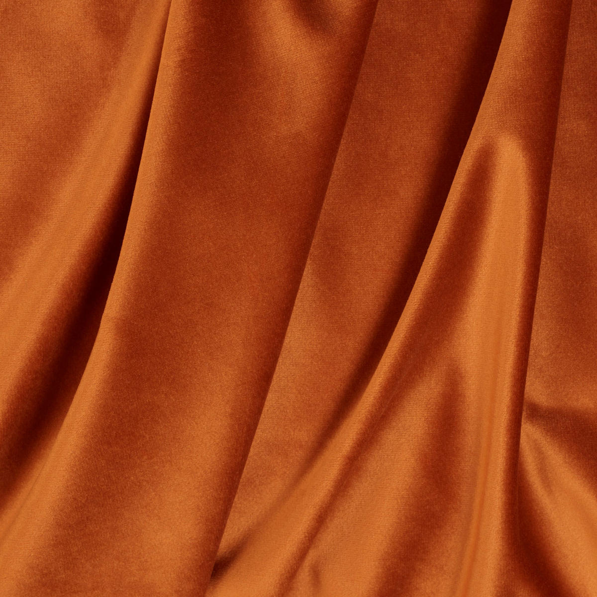 MODULARER Drehsessel SEVEN Samt Retro-Orange 81cm - Orange, Textil (81/77/98cm) - Premium Interiors