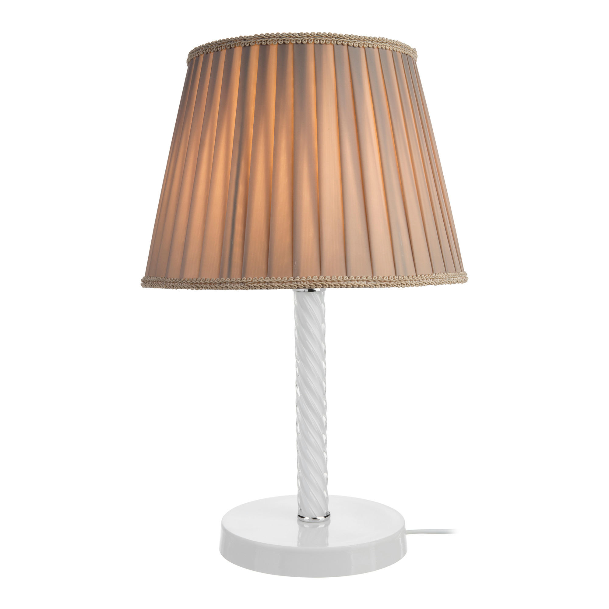 STOLNÍ LAMPY Kilbride - béžová, kov (25/25/40cm) - lux.pro