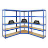 ECKREGAL Elephant 2er-Set mit Schwerlastregal Big Elephant Fachlast 250 kg Blau - Blau, Metall (120/180/45cm) - PROREGAL