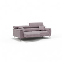 LINEARSOFA Caravaggio - Rosa, Textil (199/73/102cm) - Divani.store