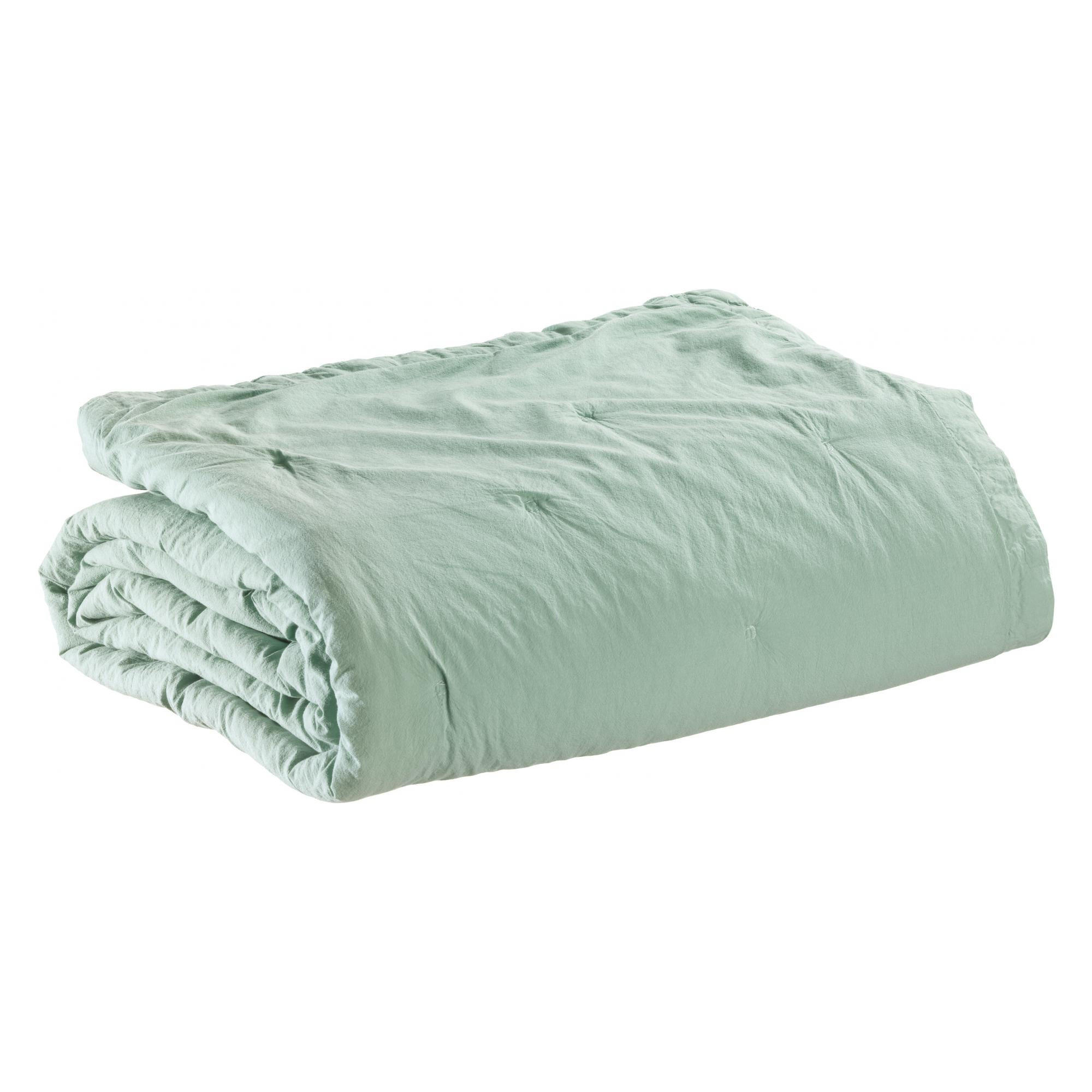 BETTÜBERWURF Tika opal 240 x 260 cm - Türkis, Textil (240/260cm) - Vivaraise