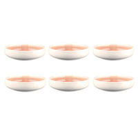 SCHALEN Oxygen Ø22cm - 6er-Set -Puderrosa - Rosa, Keramik - Björn