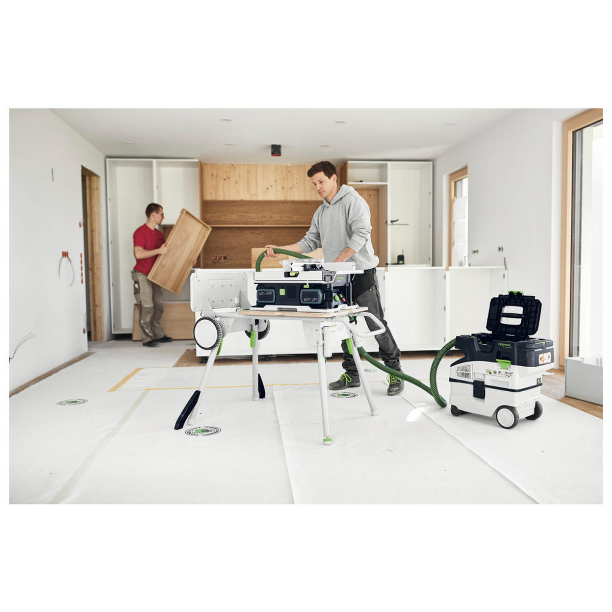 AKKU-TISCHKREISSÄGE CSC SYS 50 EBI-Basic - Multicolor, Kunststoff (530/650/440cm) - Festool