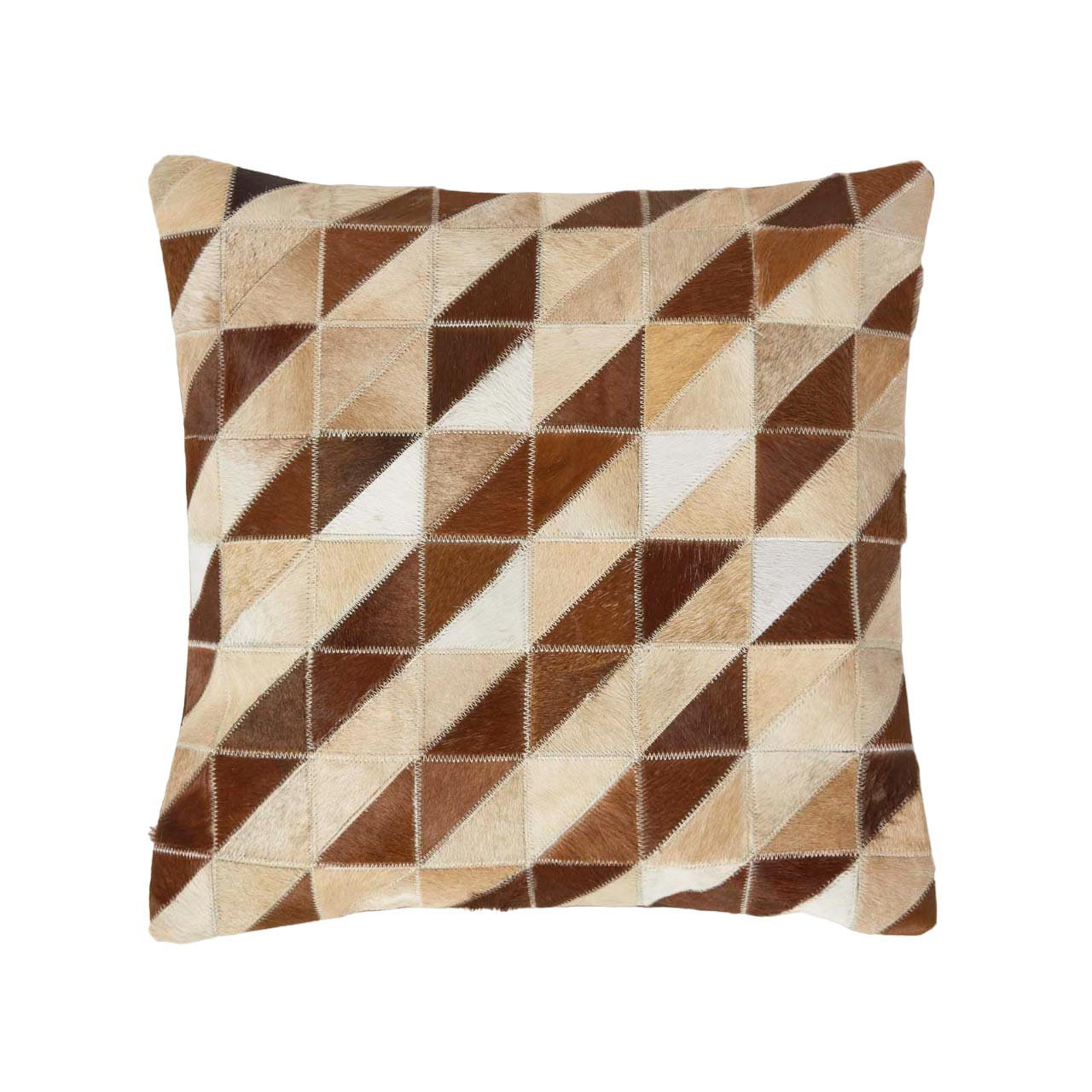 Homescapes Patchwork-Kissen Mehrfarbig 45x45 cm