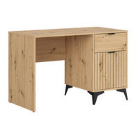 SCHREIBTISCH Mao Holz in Eichenoptik - Braun, Holzwerkstoff (60/120/78cm) - Petits-meubles