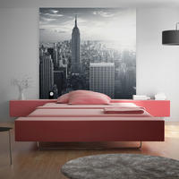 VLIESTAPETE Grau 350/270 cm - Weiß/Grau, Textil (350/1cm) - KUNSTLOFT