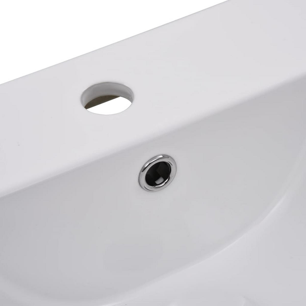 WASCHBECKEN Landgraf 42/39/18 cm - Weiß, Keramik (42/18/39cm) - Nettlife