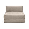 SCHLAFSOFA 1-Sitzer Stoff Taupe KATY - Taupe, Textil (82/52/72.5cm) - Miliboo