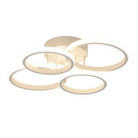 LED-DECKENLEUCHTE Xalvor 41.5/52.5/11.8 cm - Weiß, Metall (52.5/41.5/11.8cm) - ZMH