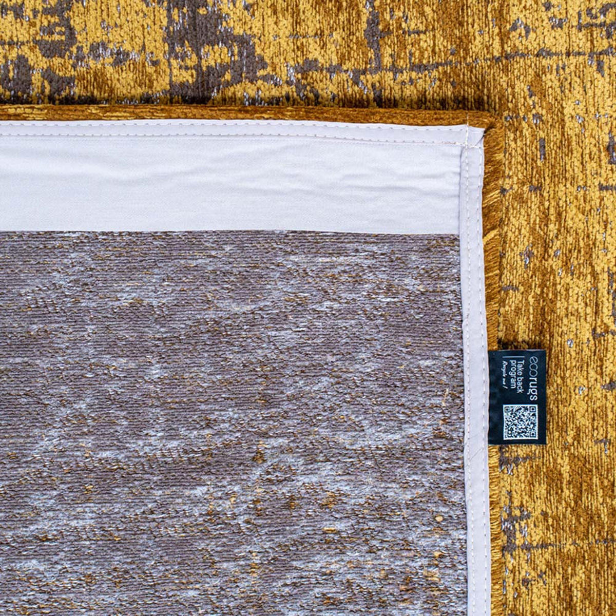 TEPPICH Liberty Gold Mad Men Griff 200/280 cm - Gelb, Textil (200/280cm) - Louis De Poortere