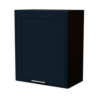 HÄNGESCHRANK Salo W2/60 Schwarz / Indigo Matt 60 / 32,5 / 72cm - Schwarz/Dunkelblau, Holz/Holzwerkstoff (60/72/32.5cm) - Feldmann-Wohnen
