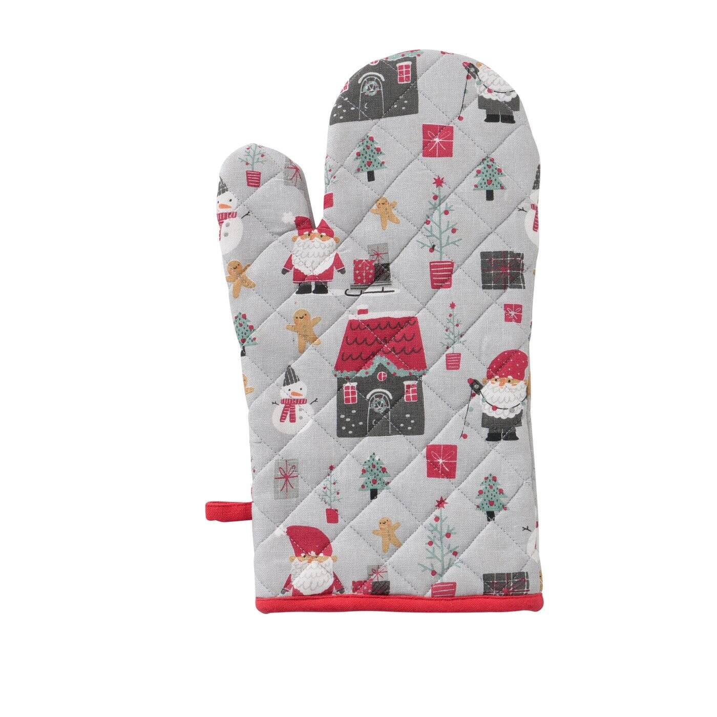 Boltze Home Küchenhandschuh Grau 19x32 cm