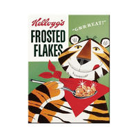 MAGNET 6/8 cm Kellogg's Frosted Flakes Tony Tiger - Multicolor, Metall (6/8/0.1cm) - Nostalgic-Art