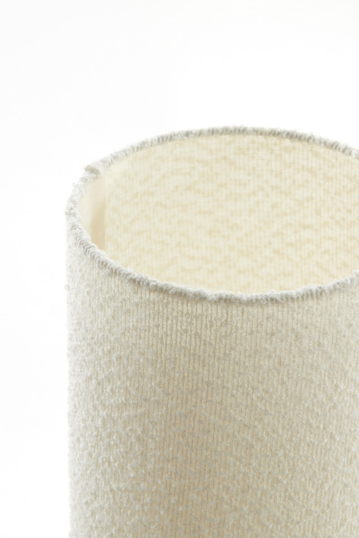 TISCHLAMPE Mikkel Weiß Ø20/58 cm - Weiß, Textil (20/20/57.5cm) - Light & Living