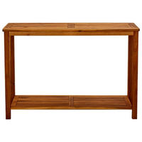 GARTEN Konsolentisch 110/40/75 Cm Massivholz Akazie - Braun, Holz (110/40/75cm) - vidaXL