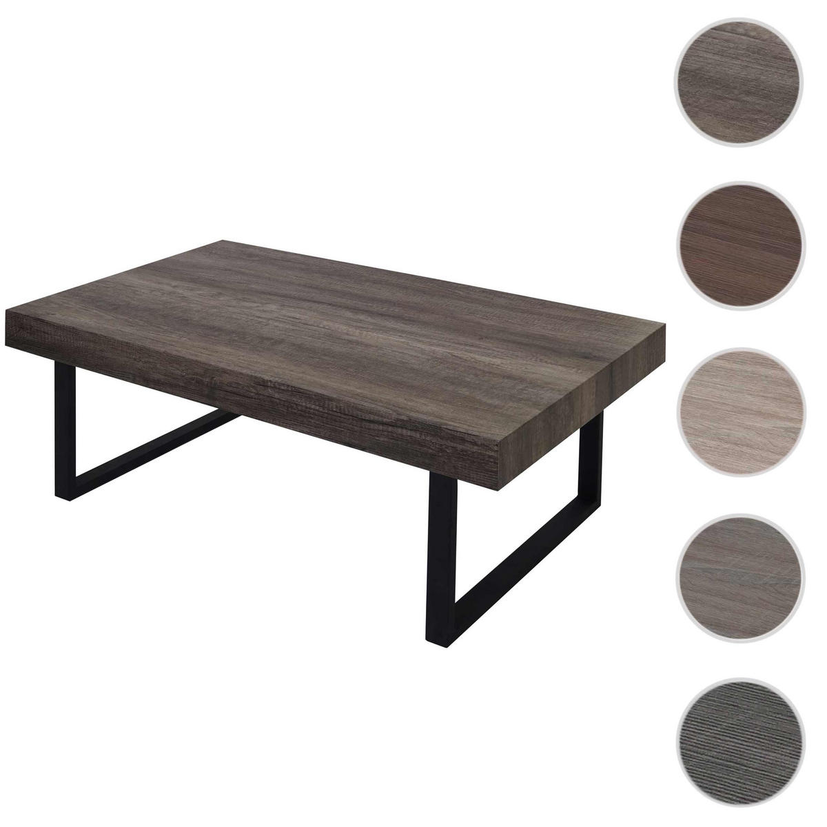 COUCHTISCH rechteck Wildeiche Dekor - Wildeiche, Holz (60/110/40cm) - MCW