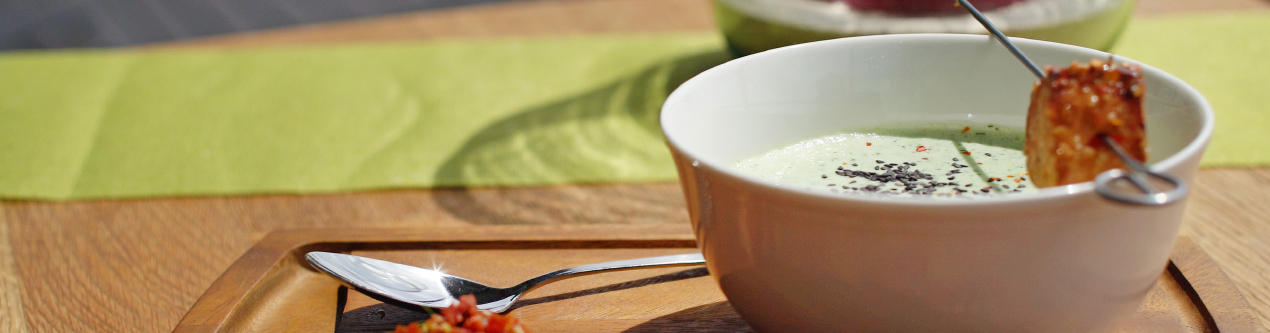 XXXLecker-Gurkensuppe-Lachs