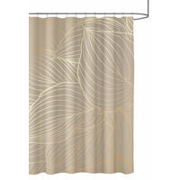 DUSCHVORHANG Hosta 180 x 200 cm - Beige, Textil (180/200cm) - Sanilo
