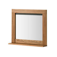 SPIEGEL Wildeiche / Zerreiche 70x15x63 natur geölt MONTREUX #55 - Braun, Holz (70/63/15cm) - Massivmoebel24