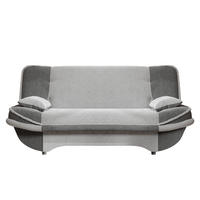 SCHLAFSOFA ORLIN mit Bettkasten Dunkelgrau/Hellgrau - Dunkelgrau, Holzwerkstoff/Kunststoff (200/85/90cm) - Idohome