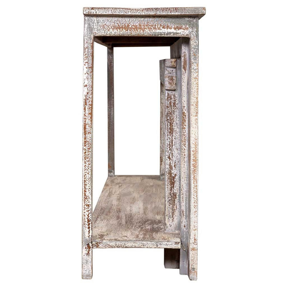 KONSOLE aus Holz 160x39x86 cm - Weiß, Holz (39/160/86cm) - Wanderlust