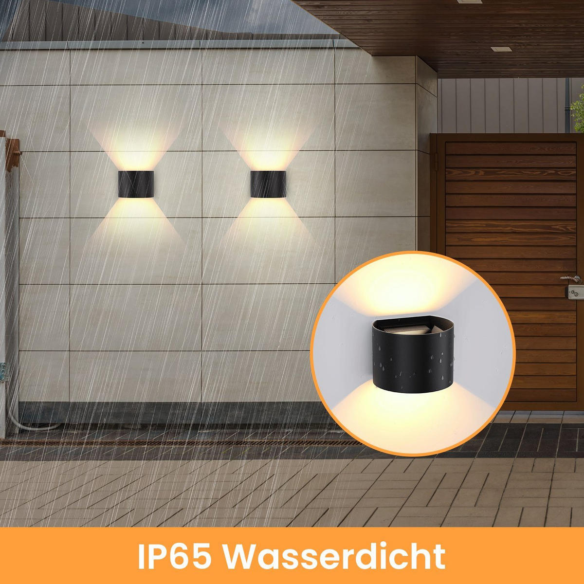 LED WANDLEUCHTE Herz - Schwarz, Metall (12/10/14cm) - Nettlife