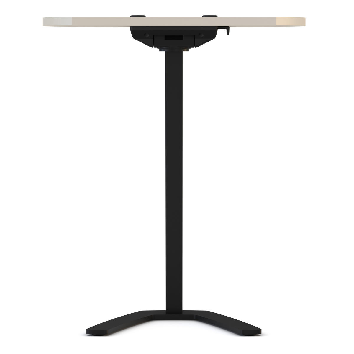 STEHTISCH Laptoptisch Pontis Grau - Grau, Holz/Metall (50/60/72cm) - ASSMANN