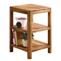 REGAL - Massivholz - Eichefarben, Holz (40/40/60cm) - home24