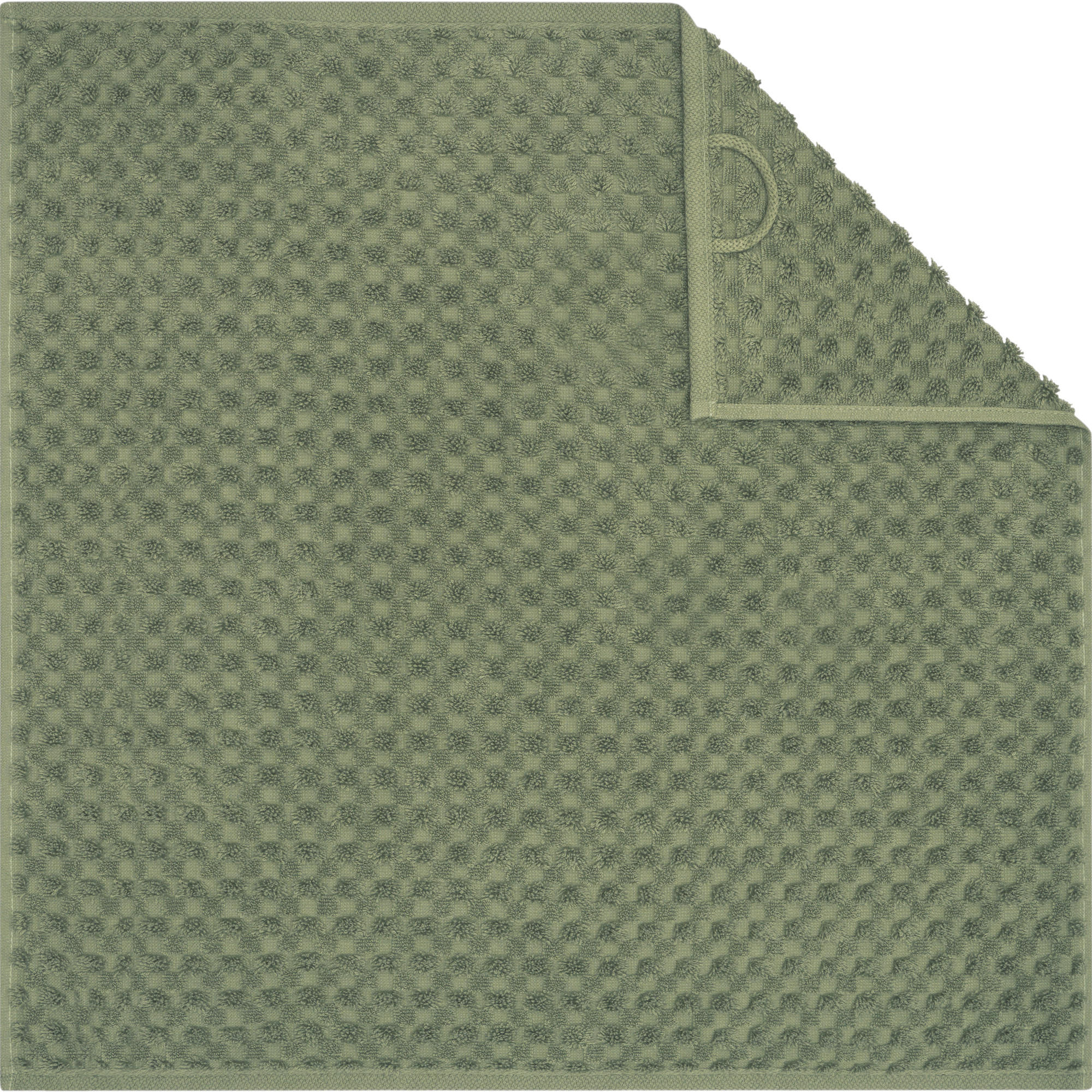 KÜCHENHANDTÜCHER CUISINE PRO UNI 520 OLIV - 497 - Grün, Textil (50/50cm) - Cawö