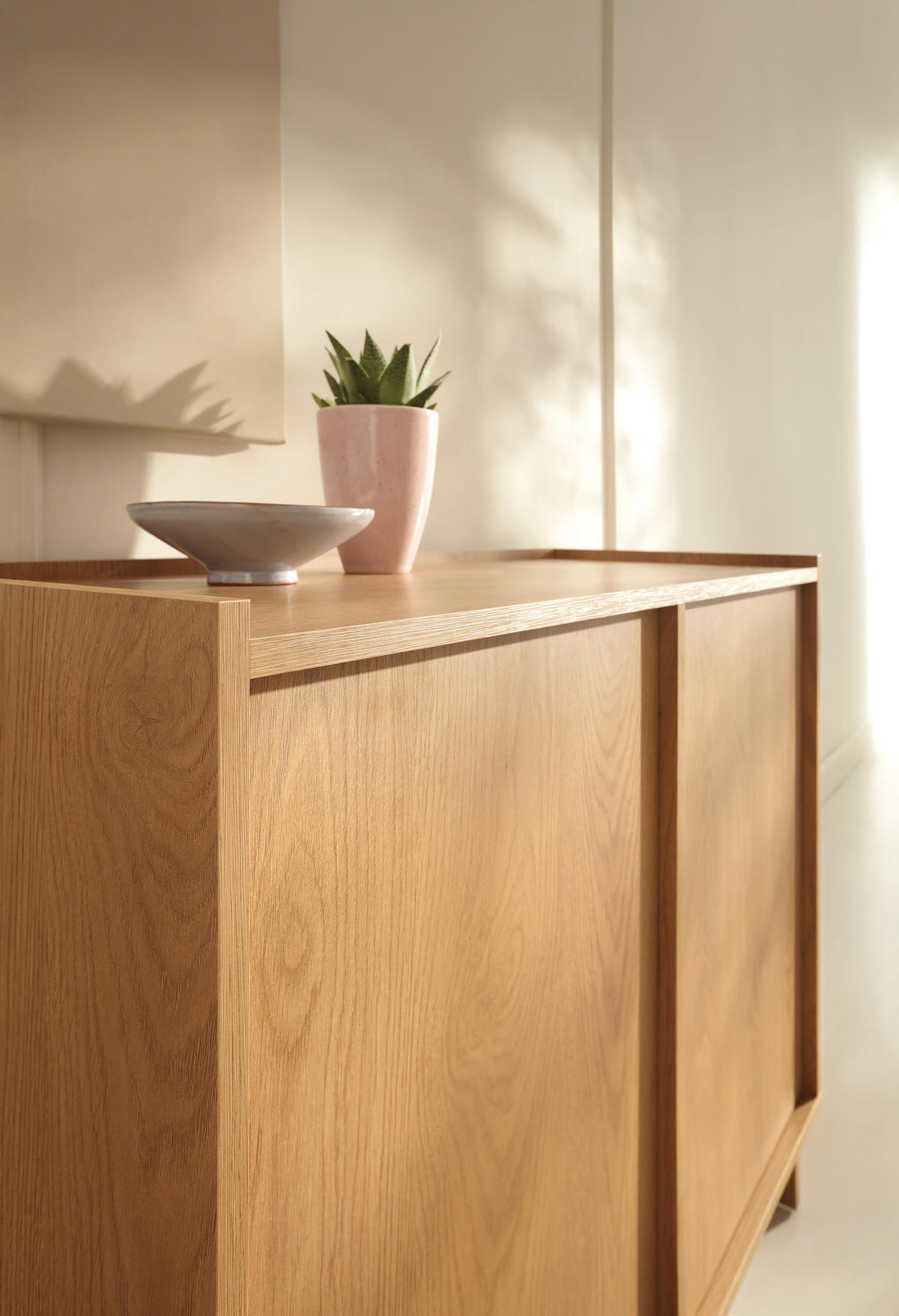 KOMMODE: karamellfarbene Eiche, 98 x 82 x 39 cm - Braun, Holzwerkstoff (98/82/39cm) - 3XE LIVING