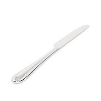 TAFELLÖFFEL Nuovo Milano - 5180/1 - von Ettore Sottsass - Silberfarben, Metall (23cm) - Alessi