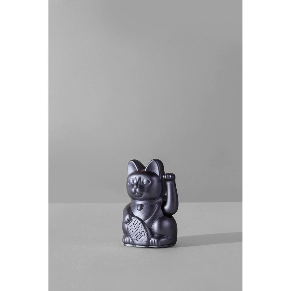 WINKEKATZE Lucky Cat Mini, Kunststoff, Galaxy, 10 cm - Blau, Kunststoff (5.2/9.8/6.7cm) - Donkey Products