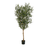KÜNSTLICHE Olivenbaum - Ilona 180 cm - Grün, Kunststoff (180cm) - aplanta