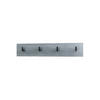 GARDEROBENPANEEL Linea Avola-Anthrazit - Anthrazit, Holzwerkstoff (72.5/14.5/3.5cm) - Vladon