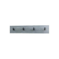 GARDEROBENPANEEL Linea Avola-Anthrazit - Anthrazit, Holzwerkstoff (72.5/14.5/3.5cm) - Vladon