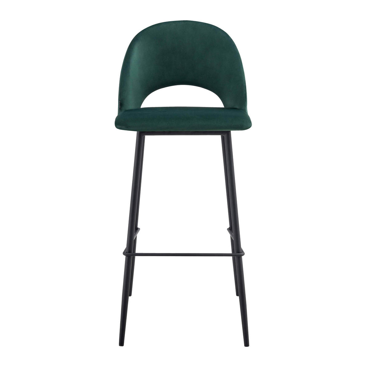BARHOCKER 2-tlg., Grün - Grün, Metall (44/103/51cm) - Oviala