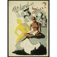 POSTER Ghandi Indien A3 Rahmenlos - Klar, Papier (29.7/5/42cm) - Nacnic