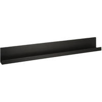 REGAL Small 58/6/6,8 cm - Schwarz, Holzwerkstoff (6/6.8/58cm)