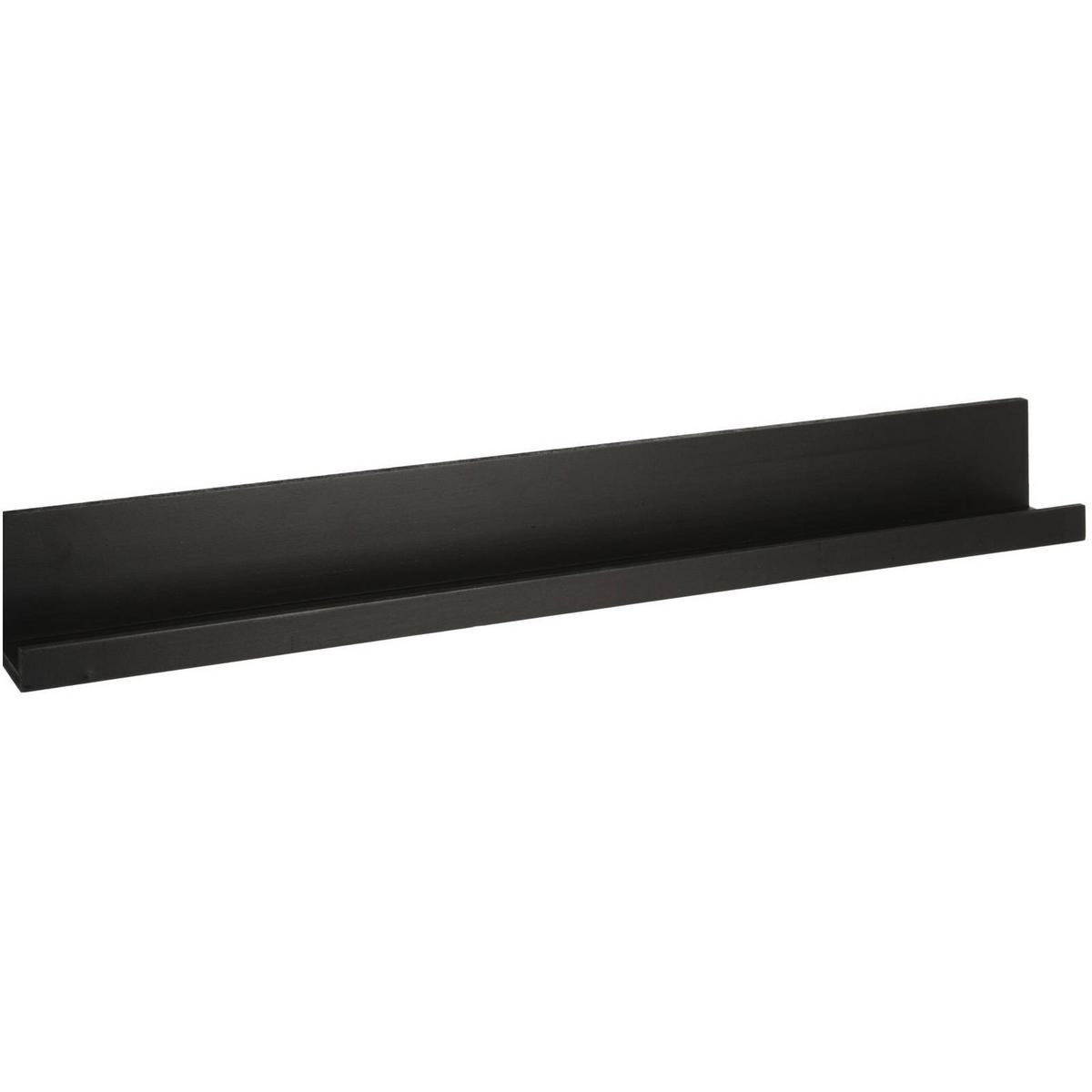 REGAL Small 58/6/6,8 cm - Schwarz, Holzwerkstoff (6/6.8/58cm)