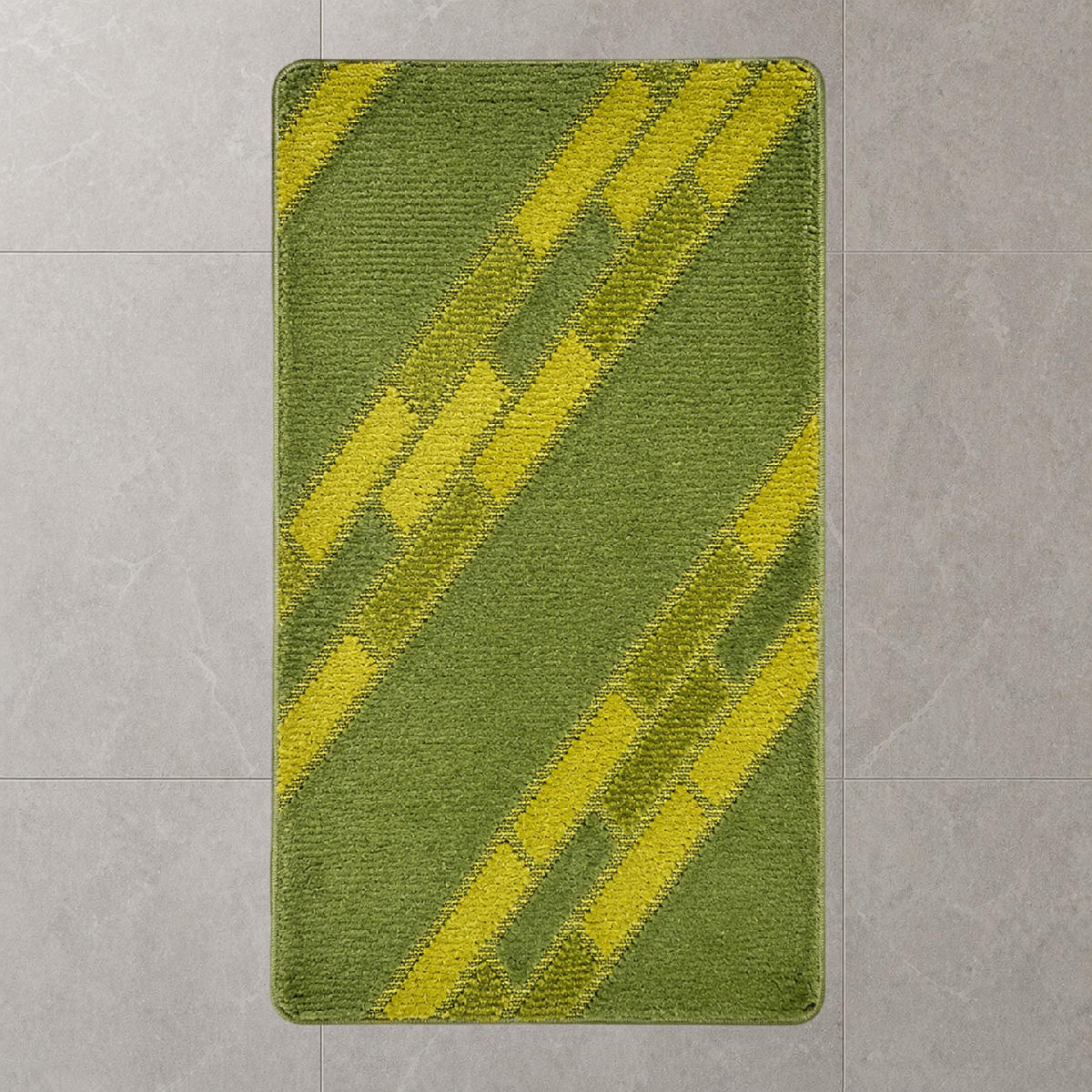 BADEMATTE 80/200cm GRUN - Grün, Textil (80/200cm) - ROLFNERS